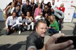 Utrecht 30 augustus 2018
Presentie deelnemers expeditie Robinson in Pathe Utrecht. Dennis Weening en Nicolette Kluijver