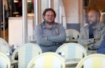 Amsterdam 29 augustus 2018
Diederek Jekel met John Karthaus op terras