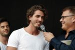 Hilversum 30 augustus 2018
Eerste aflevering GTST (goede tijden slechte tijden) in de bioscoop in Hilversum. Dorian Bindels