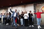 Hilversum 30 augustus 2018
Eerste aflevering GTST (goede tijden slechte tijden) in de bioscoop in Hilversum. Erik de Vogel