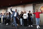 Hilversum 30 augustus 2018
Eerste aflevering GTST (goede tijden slechte tijden) in de bioscoop in Hilversum. Erik de Vogel