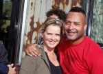 Amsterdam 2 september 2018
Presentatie ondergoedlijn  Iamtoro van Everon Jackson en zijn compagnons Mark v Eck en Roland Ykel. Everon met Babette v Veen