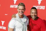 Amsterdam 2 september 2018
Presentatie ondergoedlijn  Iamtoro van Everon Jackson en zijn compagnons Mark v Eck en Roland Ykel. Everon met Ferry Doedens