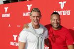 Amsterdam 2 september 2018
Presentatie ondergoedlijn  Iamtoro van Everon Jackson en zijn compagnons Mark v Eck en Roland Ykel. Everon met Ferry Doedens