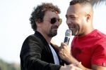 Amsterdam 2 september 2018
Presentatie ondergoedlijn  Iamtoro van Everon Jackson en zijn compagnons Mark v Eck en Roland Ykel.