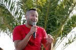 Amsterdam 2 september 2018
Presentatie ondergoedlijn  Iamtoro van Everon Jackson en zijn compagnons Mark v Eck en Roland Ykel.