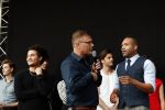 Hilversum 30 augustus 2018
Eerste aflevering GTST (goede tijden slechte tijden) in de bioscoop in Hilversum. Everon Jackson hooi