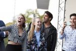 Hilversum 30 augustus 2018
Eerste aflevering GTST (goede tijden slechte tijden) in de bioscoop in Hilversum. Faye Bezemer