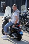 Amsterdam 2 september 2018
Presentatie ondergoedlijn  Iamtoro van Everon Jackson en zijn compagnons Mark v Eck en Roland Ykel. Ferry Doedens mop scooter
