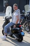 Amsterdam 2 september 2018
Presentatie ondergoedlijn  Iamtoro van Everon Jackson en zijn compagnons Mark v Eck en Roland Ykel. Ferry Doedens mop scooter