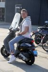 Amsterdam 2 september 2018
Presentatie ondergoedlijn  Iamtoro van Everon Jackson en zijn compagnons Mark v Eck en Roland Ykel. Ferry Doedens mop scooter
