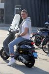 Amsterdam 2 september 2018
Presentatie ondergoedlijn  Iamtoro van Everon Jackson en zijn compagnons Mark v Eck en Roland Ykel. Ferry Doedens mop scooter