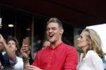 Hilversum 30 augustus 2018
Eerste aflevering GTST (goede tijden slechte tijden) in de bioscoop in Hilversum. Ferry Doedens
