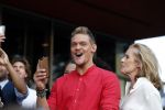 Hilversum 30 augustus 2018
Eerste aflevering GTST (goede tijden slechte tijden) in de bioscoop in Hilversum. Ferry Doedens
