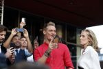 Hilversum 30 augustus 2018
Eerste aflevering GTST (goede tijden slechte tijden) in de bioscoop in Hilversum. Ferry Doedens