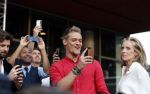 Hilversum 30 augustus 2018
Eerste aflevering GTST (goede tijden slechte tijden) in de bioscoop in Hilversum. Ferry Doedens