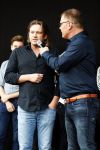 Hilversum 30 augustus 2018
Eerste aflevering GTST (goede tijden slechte tijden) in de bioscoop in Hilversum. Ferry Somogyi