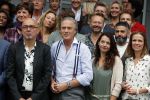 Hilversum 28 augustus 2018
Najaarspresentatie NPO op het mediapark.
Frans Klein en Jort Kelder