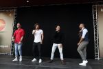 Hilversum 30 augustus 2018
Eerste aflevering GTST (goede tijden slechte tijden) in de bioscoop in Hilversum. GTST boyband Doria Bindels Ferry Doedens Everon Jackson Hooi en Alkan Coklu