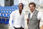 Utrecht 30 augustus 2018
Presentie deelnemers expeditie Robinson in Pathe Utrecht. Gregory Sedoc en Toine v Peperstraten
