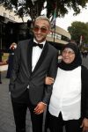 Hilversum 3 september 2018
Telegraaf voetballer van het jaar in studio 21. Hakim Ziyech kwam met zijn moeder en Manager Mustapha Nakhli.