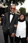 Hilversum 3 september 2018
Telegraaf voetballer van het jaar in studio 21. Hakim Ziyech kwam met zijn moeder en Manager Mustapha Nakhli.
