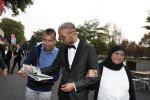 Hilversum 3 september 2018
Telegraaf voetballer van het jaar in studio 21. Hakim Ziyech kwam met zijn moeder en Manager Mustapha Nakhli.