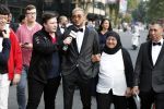 Hilversum 3 september 2018
Telegraaf voetballer van het jaar in studio 21. Hakim Ziyech kwam met zijn moeder en Manager Mustapha Nakhli.
