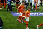 Amsterdam 6 mei 2018
Nederland-Peru 2-1 . Afscheidswedstrijd Wesley Sneijder . Zijn vrouw Yolanthe Sneijder Cabau en zoons Jessey en Xess Xava zijn natuurlijk aanwezig.