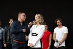 Hilversum 30 augustus 2018
Eerste aflevering GTST (goede tijden slechte tijden) in de bioscoop in Hilversum. Jette v d Meij