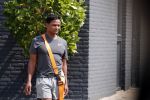 ijsselstein 1 augustus 2018
Karl Noten bij zijn praktijk .