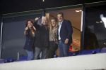 Amsterdam 6 mei 2018
Nederland-Peru 2-1 . Afscheidswedstrijd Wesley Sneijder . Zijn vrouw Yolanthe Sneijder Cabau en zoons Jessey en Xess Xava zijn natuurlijk aanwezig. Lesley Bamberger en David Bijlsma met hun vrouwen