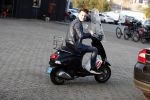Amsterdam 2 september 2018
Levi v Kempen op zijn scooter.