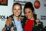 Hilversum 30 augustus 2018
Eerste aflevering GTST (goede tijden slechte tijden) in de bioscoop in Hilversum. Lidewij Mahler en Faye Bezemer