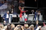 Waspik Waalwijk 26 augustus 2018
Huldiging Maarten v d Weijdenin Waalwijk en met familie bij zijn huis. Zijn vrouw Daisy en kinderen Phileine en Robien waren er natuurlijk bij.