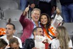Amsterdam 6 mei 2018
Nederland-Peru 2-1 . Afscheidswedstrijd Wesley Sneijder . Zijn vrouw Yolanthe Sneijder Cabau en zoons Jessey en Xess Xava zijn natuurlijk aanwezig. Marcel Boekhoorn met zijn vriendin Rebecca Cabau.