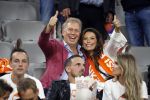 Amsterdam 6 mei 2018
Nederland-Peru 2-1 . Afscheidswedstrijd Wesley Sneijder . Zijn vrouw Yolanthe Sneijder Cabau en zoons Jessey en Xess Xava zijn natuurlijk aanwezig. Marcel Boekhoorn met zijn vriendin Rebecca Cabau.