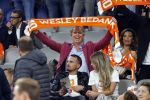 Amsterdam 6 mei 2018
Nederland-Peru 2-1 . Afscheidswedstrijd Wesley Sneijder . Zijn vrouw Yolanthe Sneijder Cabau en zoons Jessey en Xess Xava zijn natuurlijk aanwezig. Marcel Boekhoorn met zijn vriendin Rebecca Cabau.
