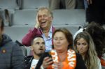Amsterdam 6 mei 2018
Nederland-Peru 2-1 . Afscheidswedstrijd Wesley Sneijder . Zijn vrouw Yolanthe Sneijder Cabau en zoons Jessey en Xess Xava zijn natuurlijk aanwezig. Marcel Boekhoorn met zijn vriendin Rebecca Cabau.