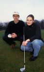 Valkenswaard, 8 Februari 1994 
Eindhovensche Golf Marcella Neggers en Maarten Lafeber