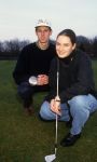 Valkenswaard, 8 Februari 1994 
Eindhovensche Golf Marcella Neggers en Maarten Lafeber