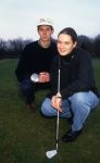 Valkenswaard, 8 Februari 1994 
Eindhovensche Golf Marcella Neggers en Maarten Lafeber