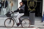 Amsterdam 27 augustus 2018
Mari v d Ven op de fiets.