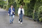Amsterdam 25 augustus 2018
Martijn Krabbe gaat met zijn zoon achilles en zijn nieuwe vriendin Deborah Wietzes boodschappen doen.