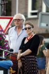 Amsterdam 3 augustus 2018
Matthijs v Heijningen met zijn vrouw in Amsterdam.