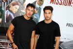 Amsterdam 30 juli 2018
Premiere Mission Impossible in Pathe Arena. Jeremy  Ziessen en Milan Carvalho