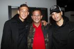Amsterdam 6 mei 2018
Nederland-Peru 2-1 . Afscheidswedstrijd Wesley Sneijder . Zijn vrouw Yolanthe Sneijder Cabau en zoons Jessey en Xess Xava zijn natuurlijk aanwezig. Najib Amhali met Maxim Gullit en een vriendje