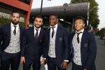 Hilversum 3 september 2018
Telegraaf voetballer van het jaar in studio 21. Lamprou Labyad .. en Neres