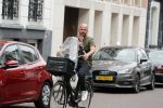 Amsterdam 4 september 2018
Oscar Aerts met zijn zoontje op de fiets.