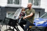 Amsterdam 4 september 2018
Oscar Aerts met zijn zoontje op de fiets.